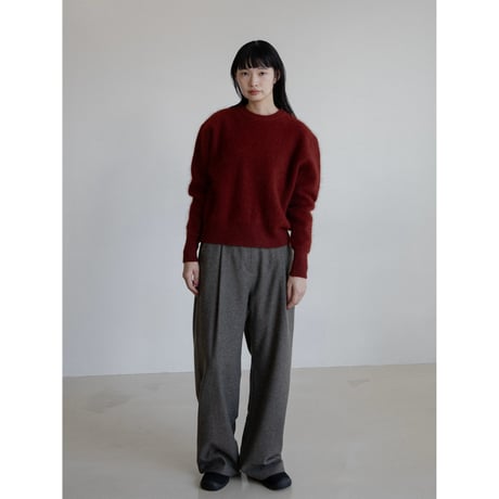 《予約販売》silhouette angora knit pullover/2colors_nt2196