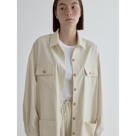 《予約販売》mannish shirt jacket/2colors_no0526