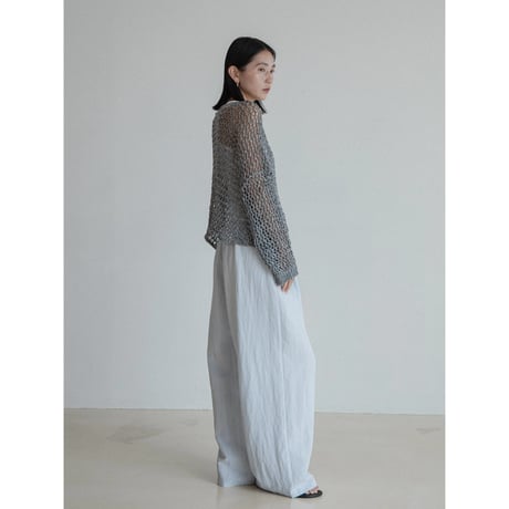《予約販売》low gauge summer knit tops/2colors_nt2345