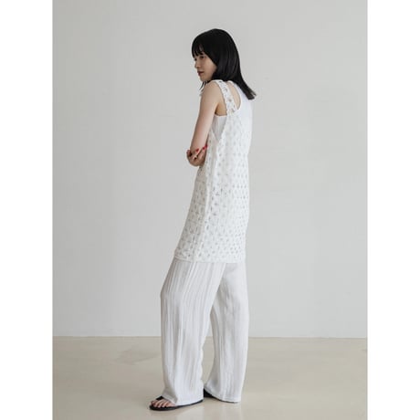 《予約販売》crochet knit midi tops/2colors_nt2329