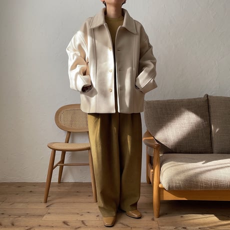 《予約販売》over middle coat/2colors_no0136