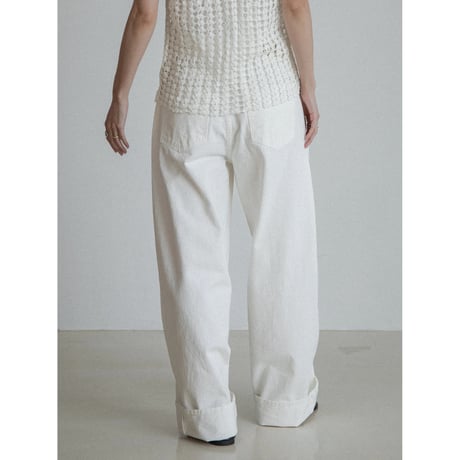 《予約販売》side tuck mannish pants/2colors_np1132