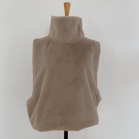 ✳︎予約販売✳︎neck far vest/2colors_nt0141