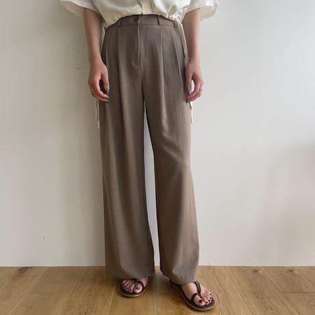 《予約販売》belt long pants/2colors_np0617
