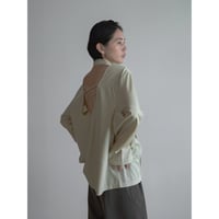 《予約販売》2way back accent blouse/2colors_nb0259
