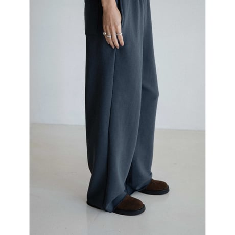 《予約販売》cut mannish sweat pants/2colors_np1147