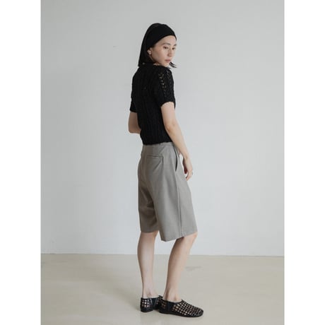 《予約販売》mannish tuck half pants/2colors_np1109