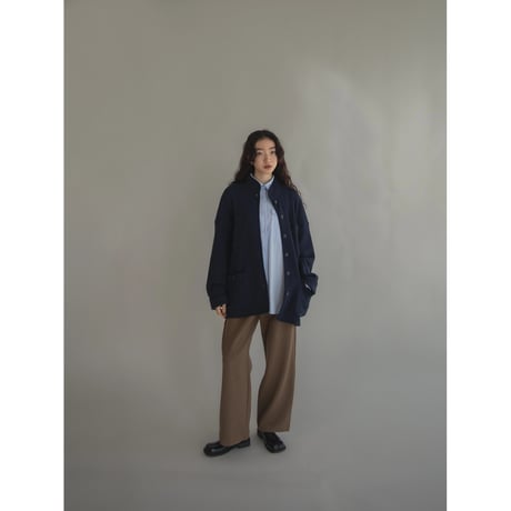 【nokcha original】material pocket cardigan/2colors_no0362