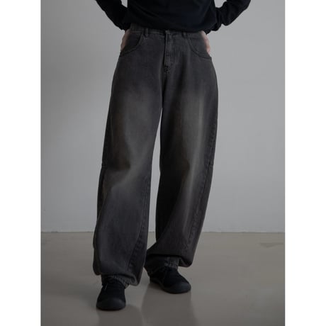 《予約販売》vintage like oval jeans_nj0112