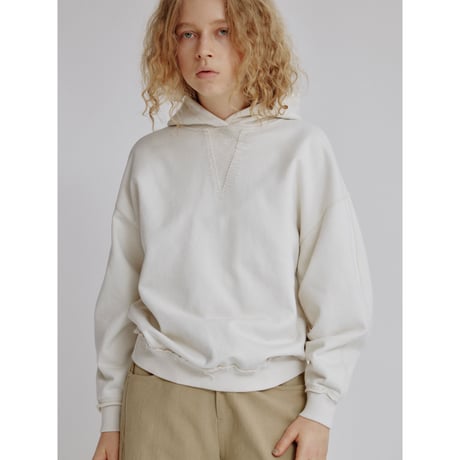 - AUTHENTIC series - mannish sweat hoodie/2colors_an0052