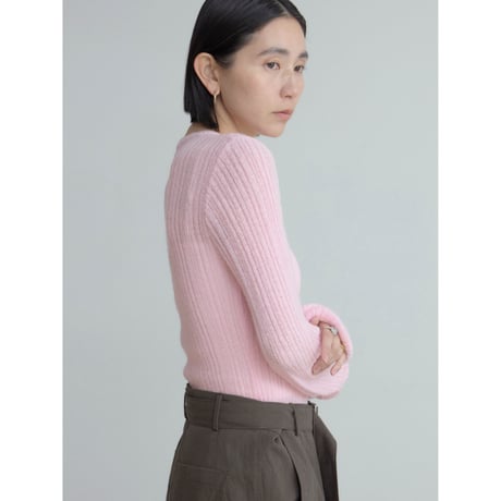 《予約販売》sheer lib knit tops/3colors_nt2493
