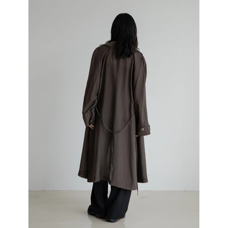 《予約販売》sheer rich shirt coat/2colors_no0451