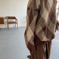 《予約販売》argyle soft knit/2colors_nt1121