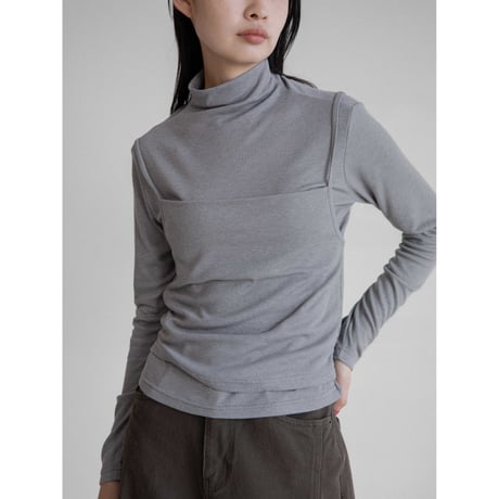 《予約販売》layered lady tops/2colors_nt2188
