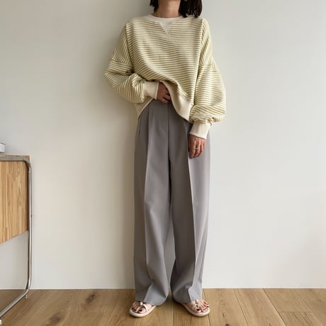 《予約販売》border croped mtm/2colors_nt1323