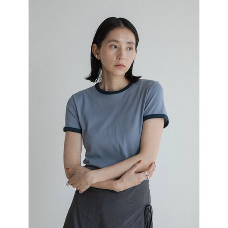 《予約販売》accent color minimal tee/2colors_nt2309