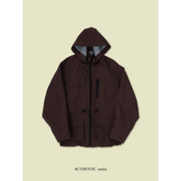 - AUTHENTIC series - tech jacket/burgundy_an0035