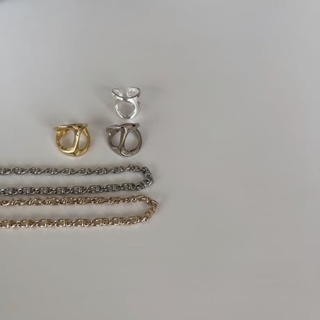 《予約販売》accent big ring/2colors_na0572