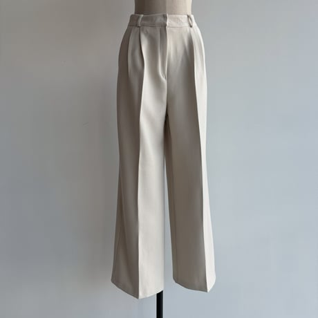 《予約販売》two tuck material wide pants/2colors_np0946