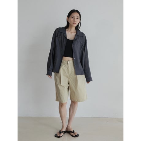 《予約販売》twill summer half chino pants/2colors_np1114