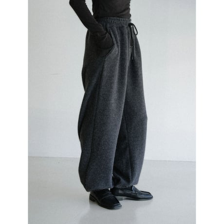 《予約販売》warm mannish jogger pants/2colors_np1192
