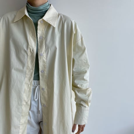 《予約販売》back detail over shirt/2colors_nb0115