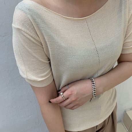 ✳︎予約販売✳︎boat neck knit/2colors_nt0023
