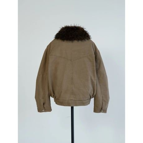 《予約販売》quilting linner 2way blouson_no0492