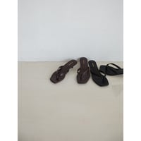 《予約販売》thong mule sandal/2colors_na0741