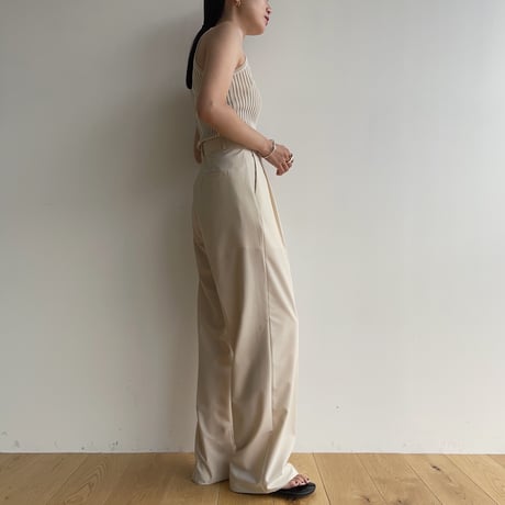 《予約販売》tuck summer pants/2colors_np0865