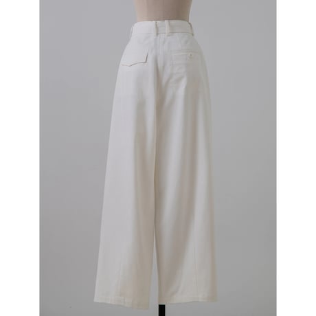 - AUTHENTIC series - mannish twill oval pants/2colors_an0009