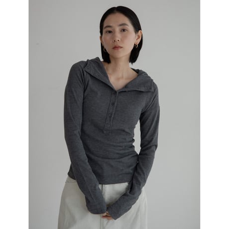 《予約販売》lib hoodie tops/2colors_nt2226