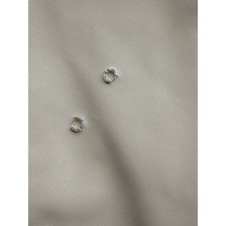 《予約販売》silver925 unique bone pierce_na0717