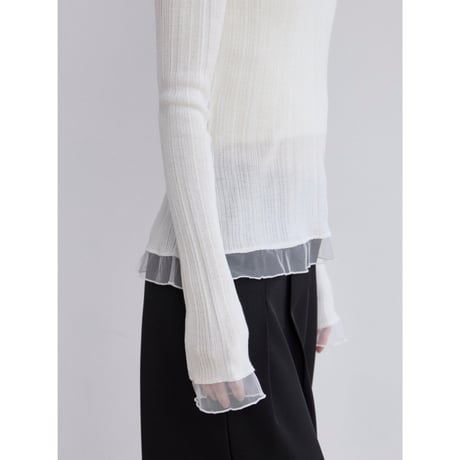《予約販売》docking décolleté tops/2colors_nt2529