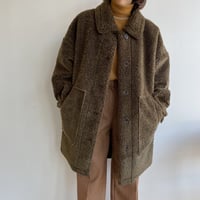 【nokcha original】boa mouton jacket/khaki_no0187