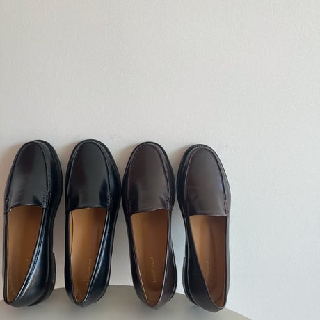 《予約販売》round loafer/2colors_na0623