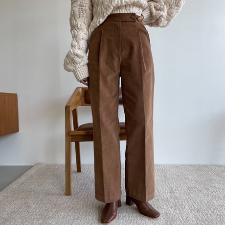 《予約販売》corduroy botan pants/2colors_np0510