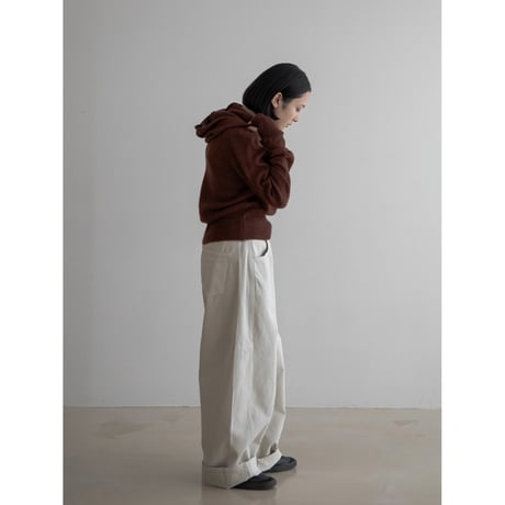 《予約販売》hoodie knit tops/2colors_nt2157