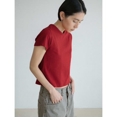 《予約販売》stretch minimal tee/2colors_nt2548