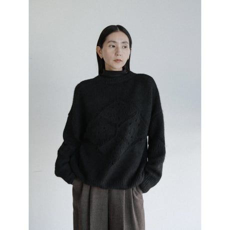 《予約販売》accent mohair knit pullover/2colors_nt2461
