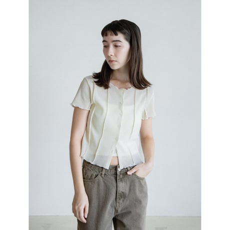 《予約販売》accent lady croped tee/2colors_nt2580