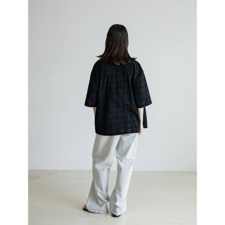 《予約販売》lacy open collar shirt/2colors_nb0380