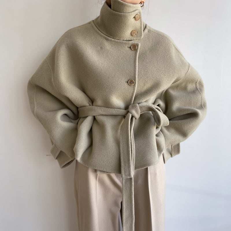 nokcha original】HAND MADE 4way over half coat/ nokcha original】HAND MADE 4way over half coat/