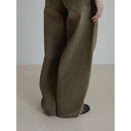 《予約販売》vintage like cocoon jeans/2colors_nj0139
