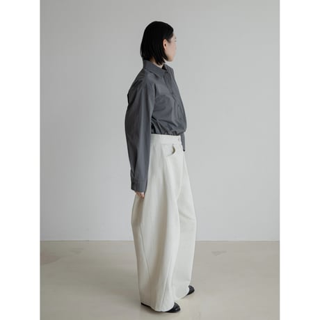 《予約販売》twill oval mannish pants/2colors_np1080