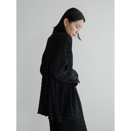 《予約販売》material sheer shirt/2colors_nb0299