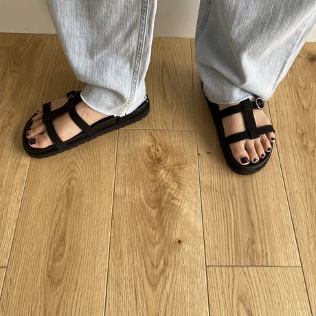 《予約販売》buckle sandal/2colors_na0400