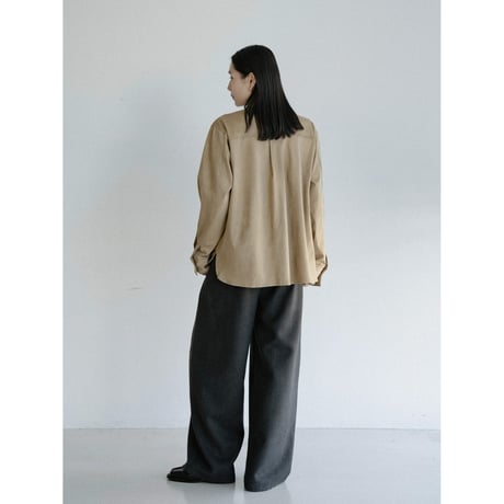 《予約販売》suède like shirt_nb0352