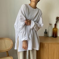 《予約販売》slit over simply tee_nt0817