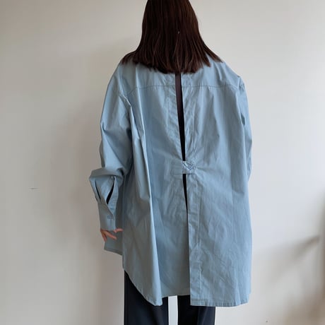 《予約販売》back detail over shirt/2colors_nb0115